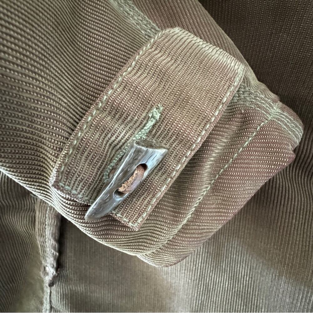 Vintage Men’s Parasuco Jeans Legend Brown Cord Utility Jacket Multi Pockets M - Picture 11 of 16